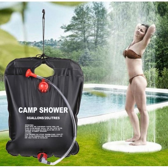 Solarni tuš 20 litara Kampiranje