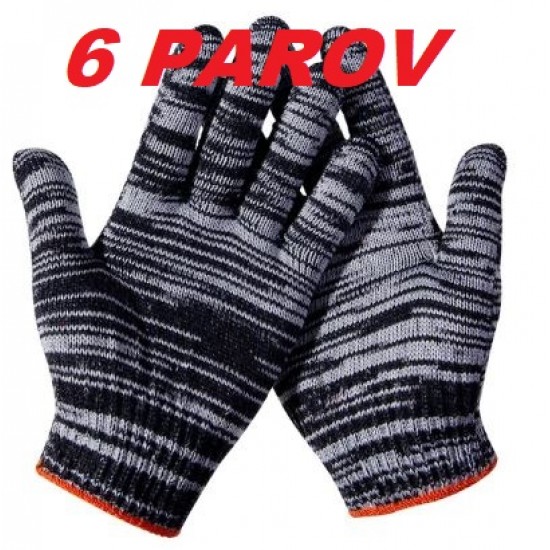 Radne rukavice 6 pari MAKEMORE™ Radne rukavice 6 pari MAKEMORE™