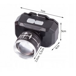 Naglavna lampa LED xhp50 smd baterija iBEST PRO
