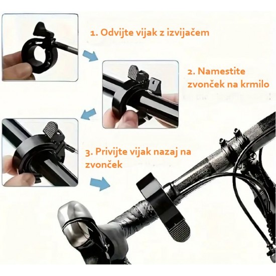 Moderno zvono za bicikl