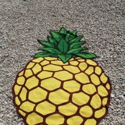 Ananas moderan ručnik za plažu Ananas moderan ručnik za plažu